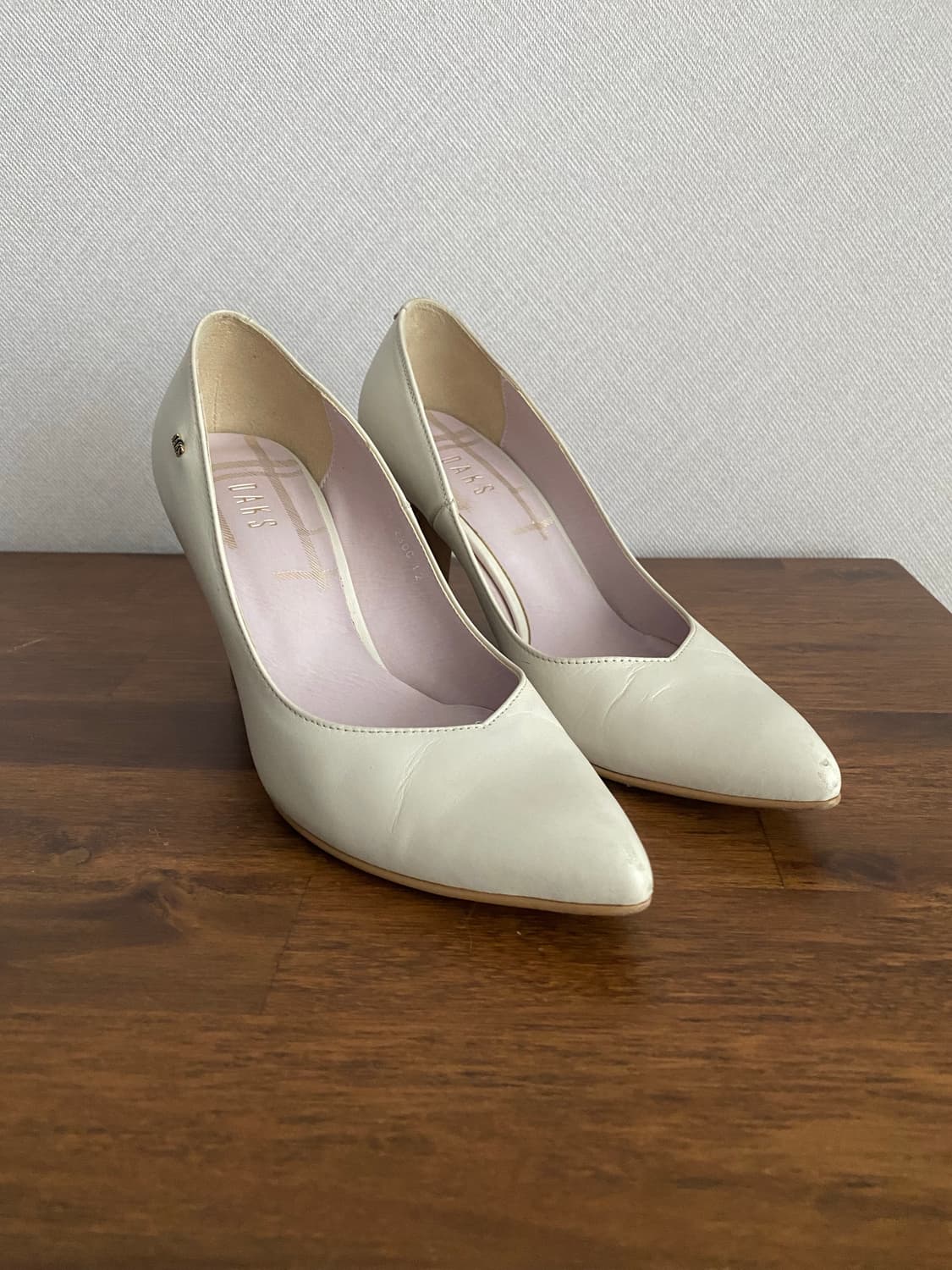 DAKS 닥스 아이보리 구두(230) 상품이미지1