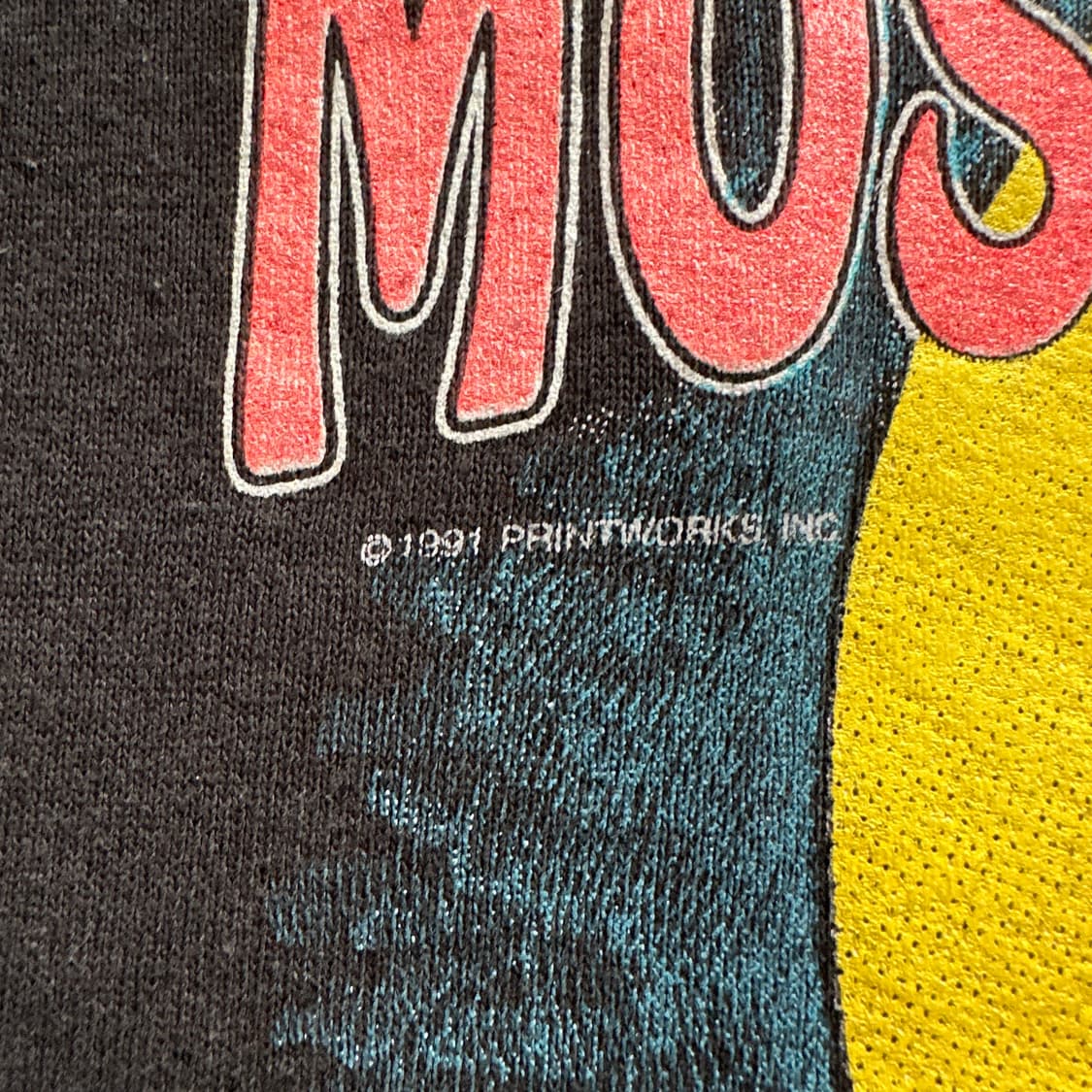 90s MADE IN USA 프룻오브룸 피싱 맨투맨 XL 상품이미지5