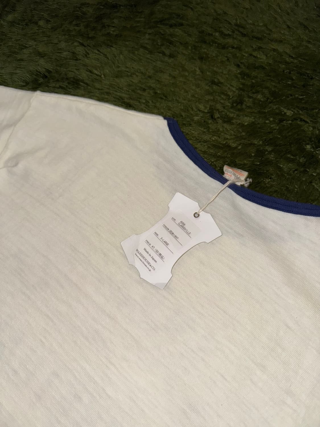 [XL] 웨어하우스 Lot 4059 CLARKSVILLE 링거티 크림 상품이미지9