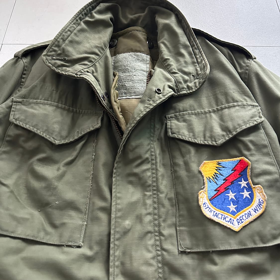 70s 미군 M65 필드자켓 2세대 존오운베이 스몰 내피포함 상품이미지5