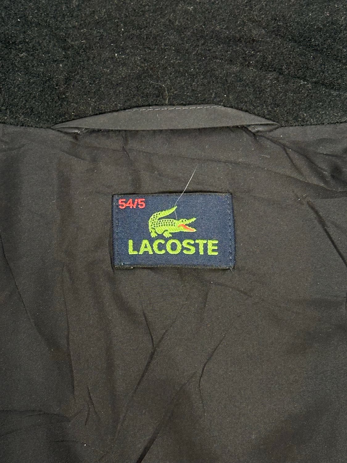 라코스테 블랙 바람막이 트랙 자켓 상품이미지7