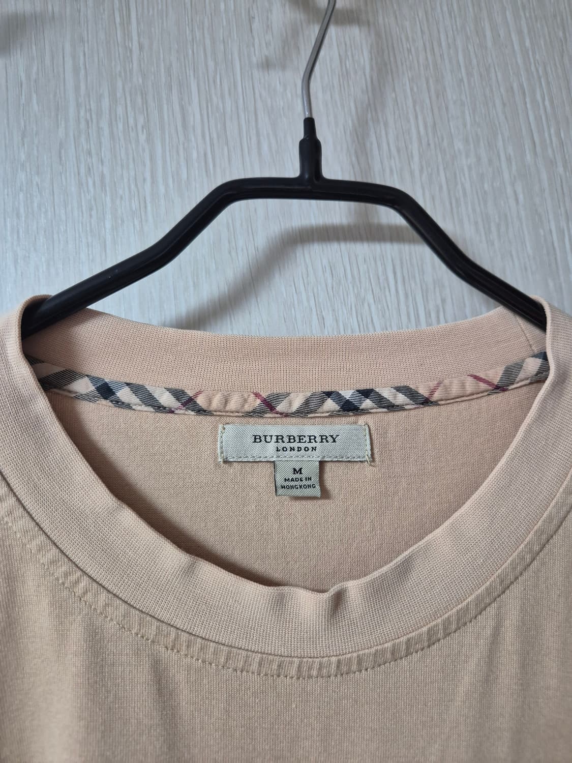 (정품) 버버리 포켓 반팔 티셔츠 M (95) 상품이미지4