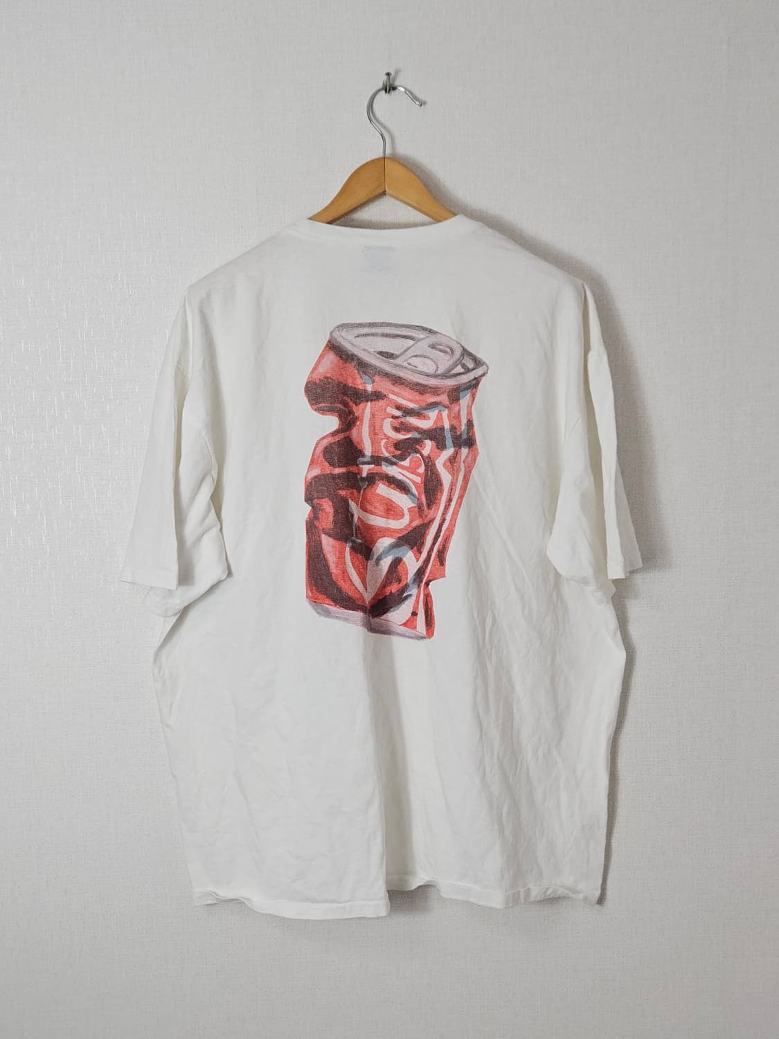 스투시 STUSSY 정품 소다캔 백프린팅 반팔 티셔츠 로고 XXL 상품이미지1