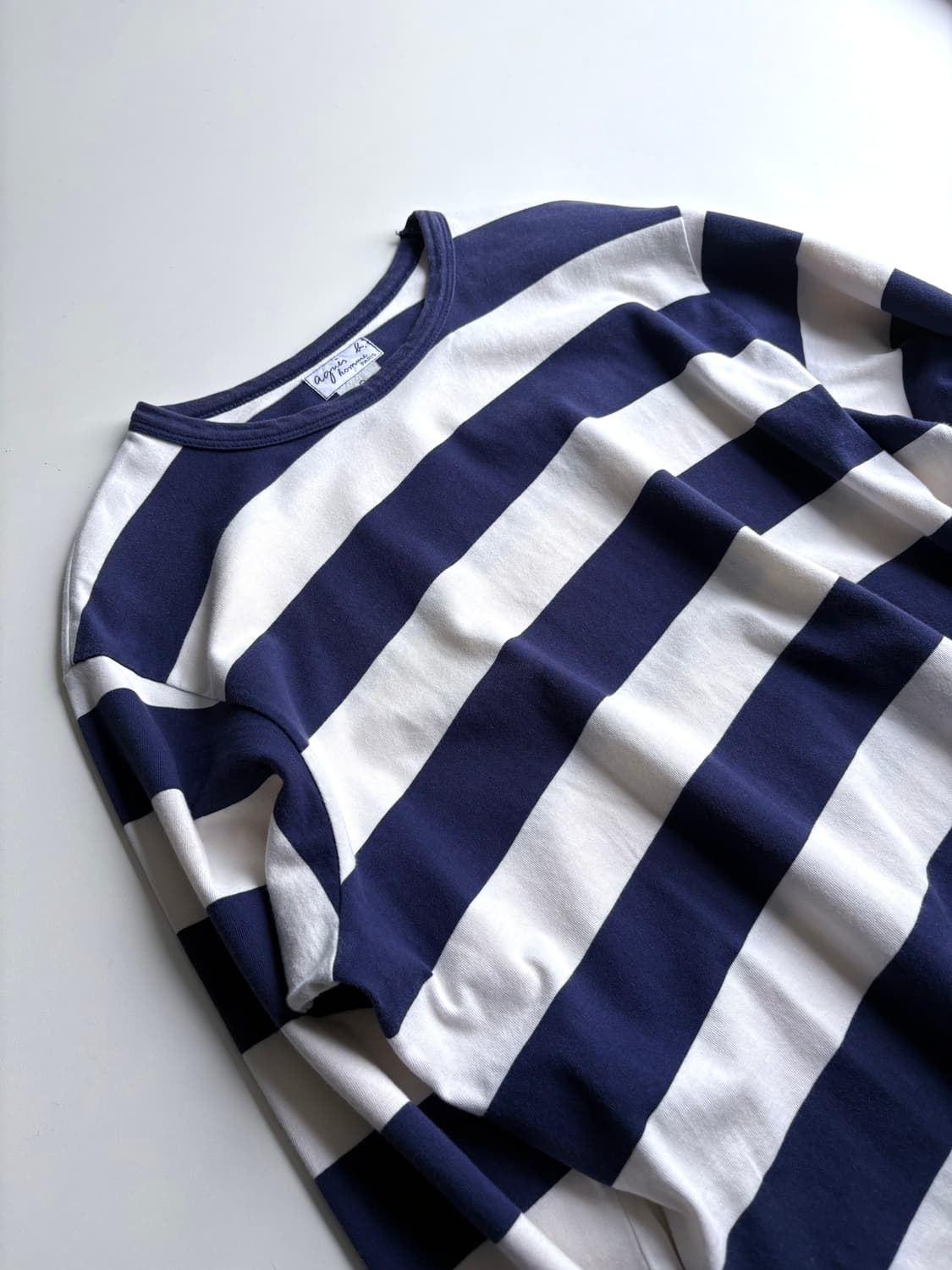 90-00’s 아네스베 파리 옴므 스트라이프 티셔츠 상품이미지2