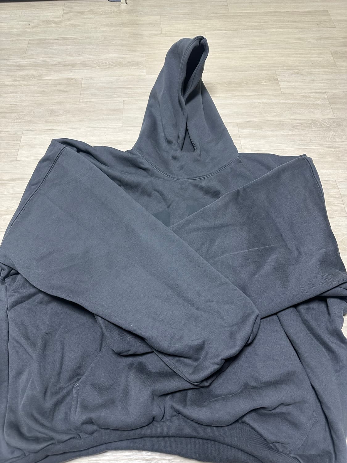 이지 갭 엔지니어드 바이 발렌시아가 도브 후드 블랙 상품이미지1