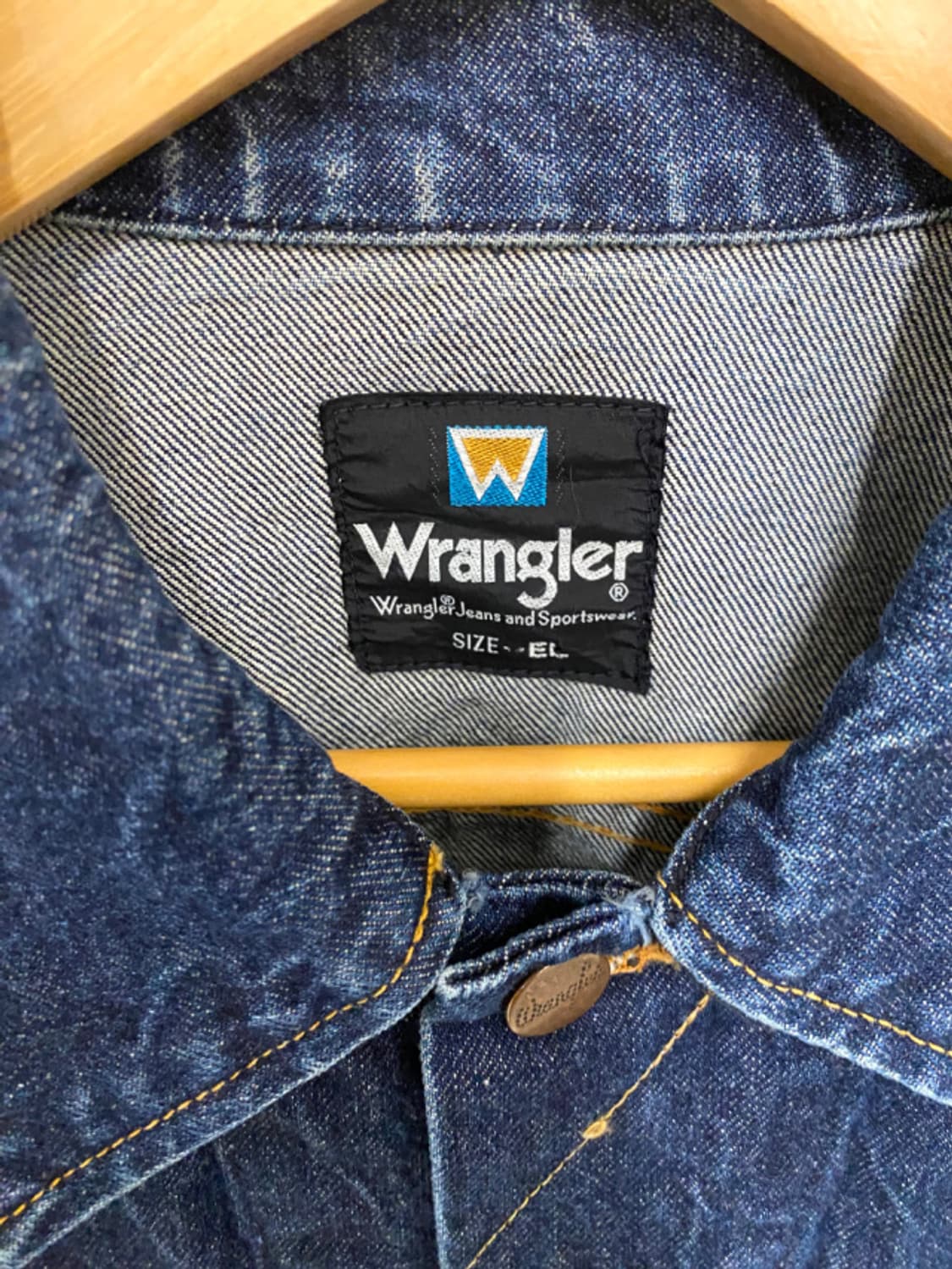 90's WRANGLER 124mj denim jacket 랭글러 자켓 상품이미지5