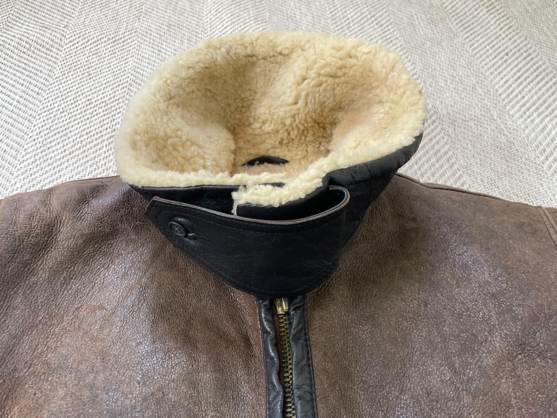 골든베어 B-3 시어링 무스탕 자켓 상품이미지5