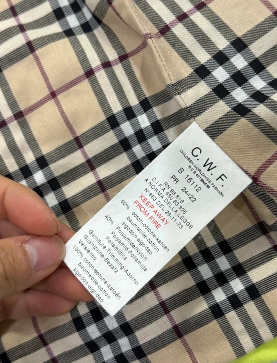 정품 버버리 퀼팅 자켓 ~55반 상품이미지8