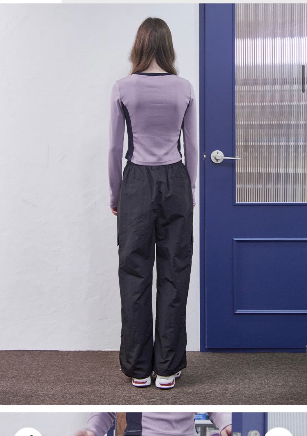 썸플레이스 카고 나일론 투웨이밴딩팬츠L 상품이미지2