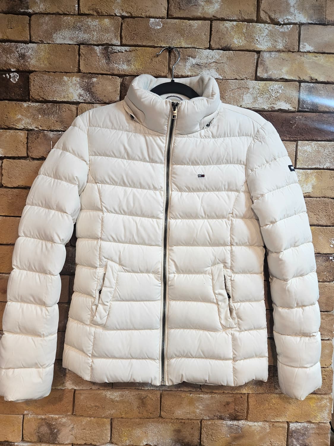 타미힐피거 화이트 여성 패딩 점퍼 상품이미지1
