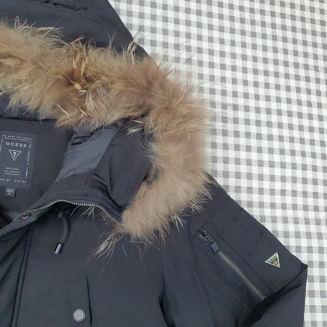 게스 오리털 겨울패딩 남자95 상품이미지3