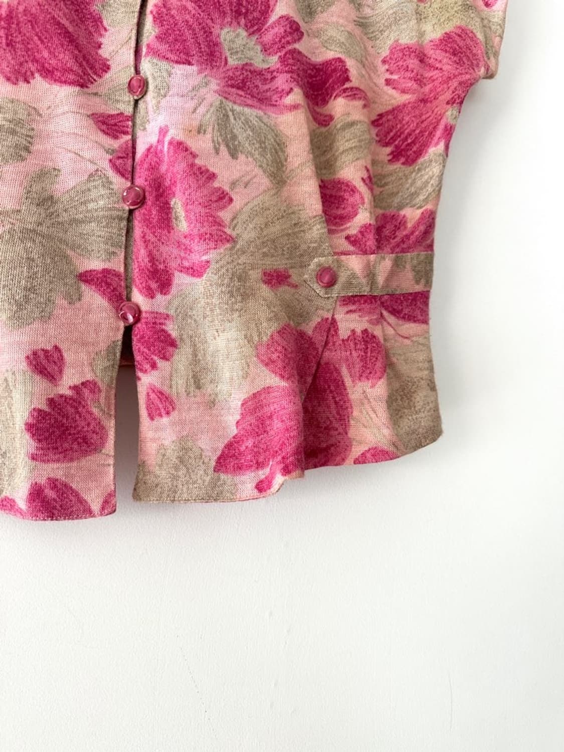 Azalea half cardigan / pink 상품이미지4