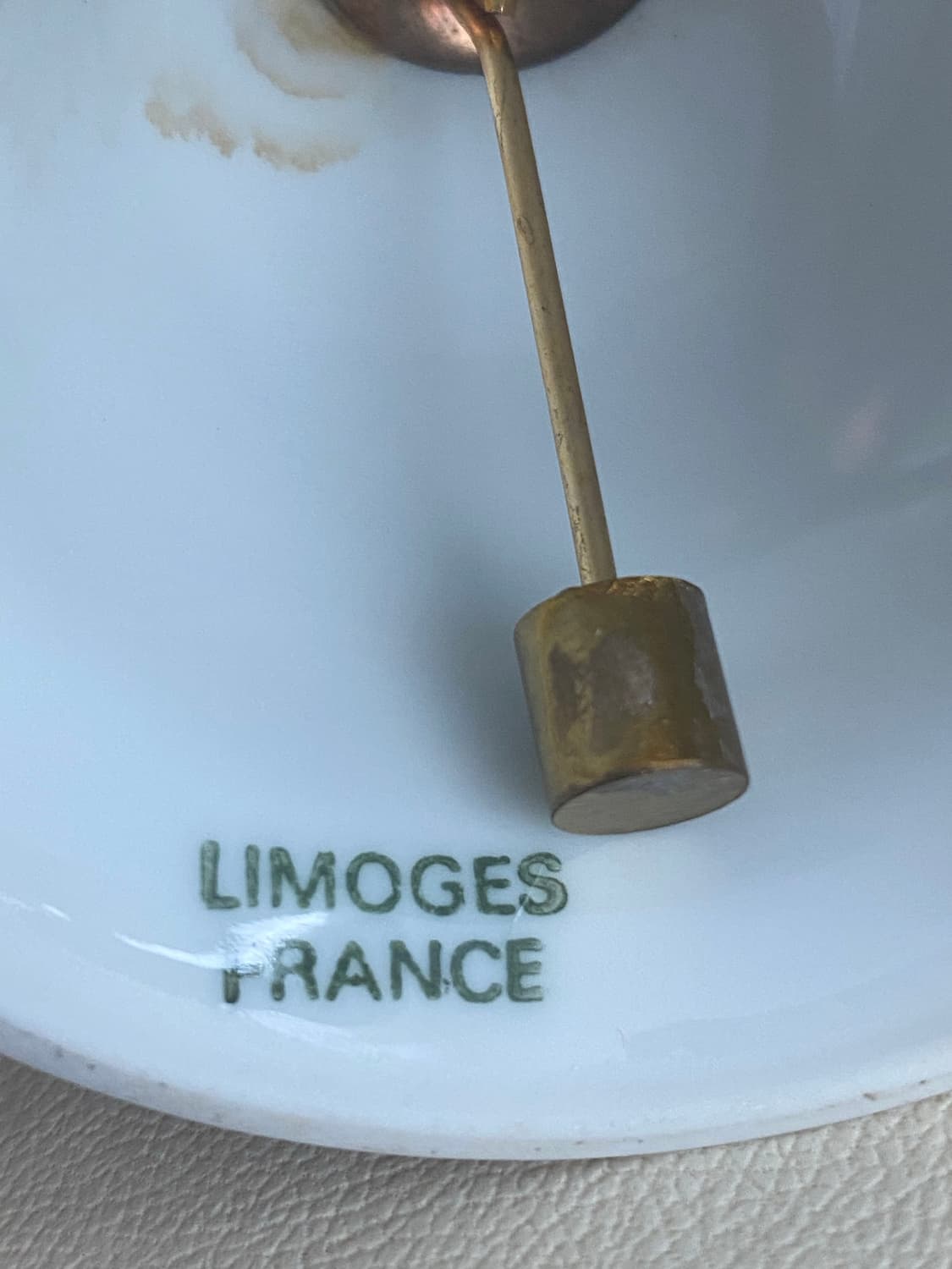 LIMOGES FRANCE Porcelain Bell 도자기 종 상품이미지8
