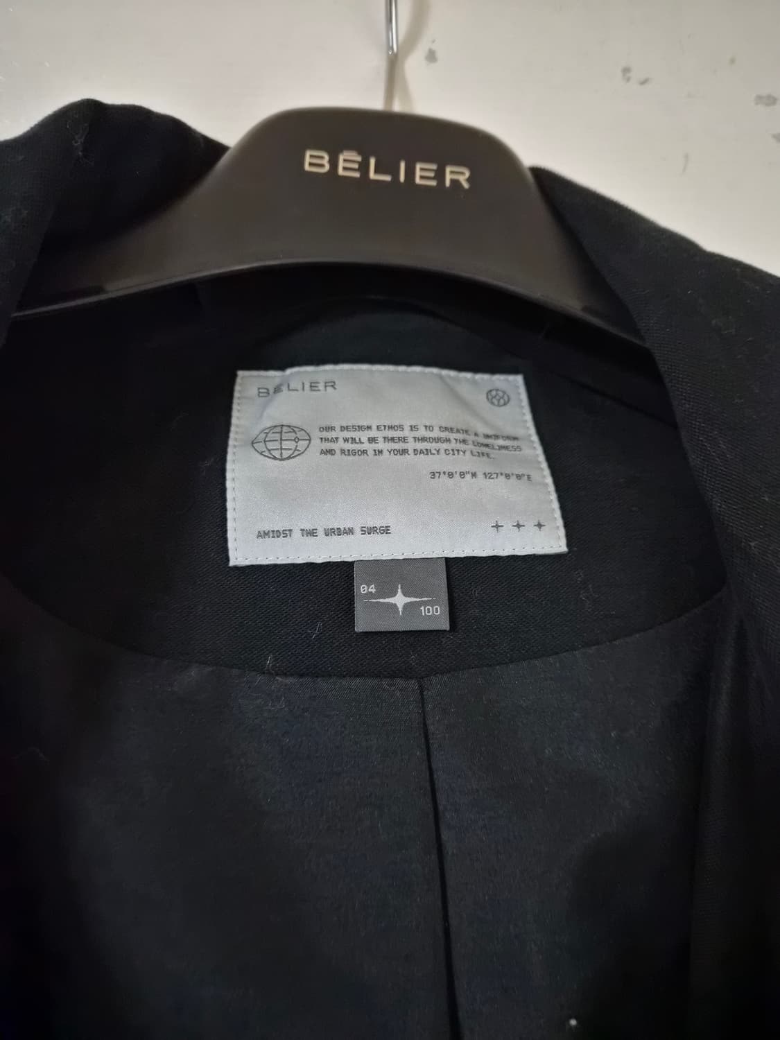 벨리에 센티널 후디드 필드 파카 블랙 100사이즈 상품이미지3