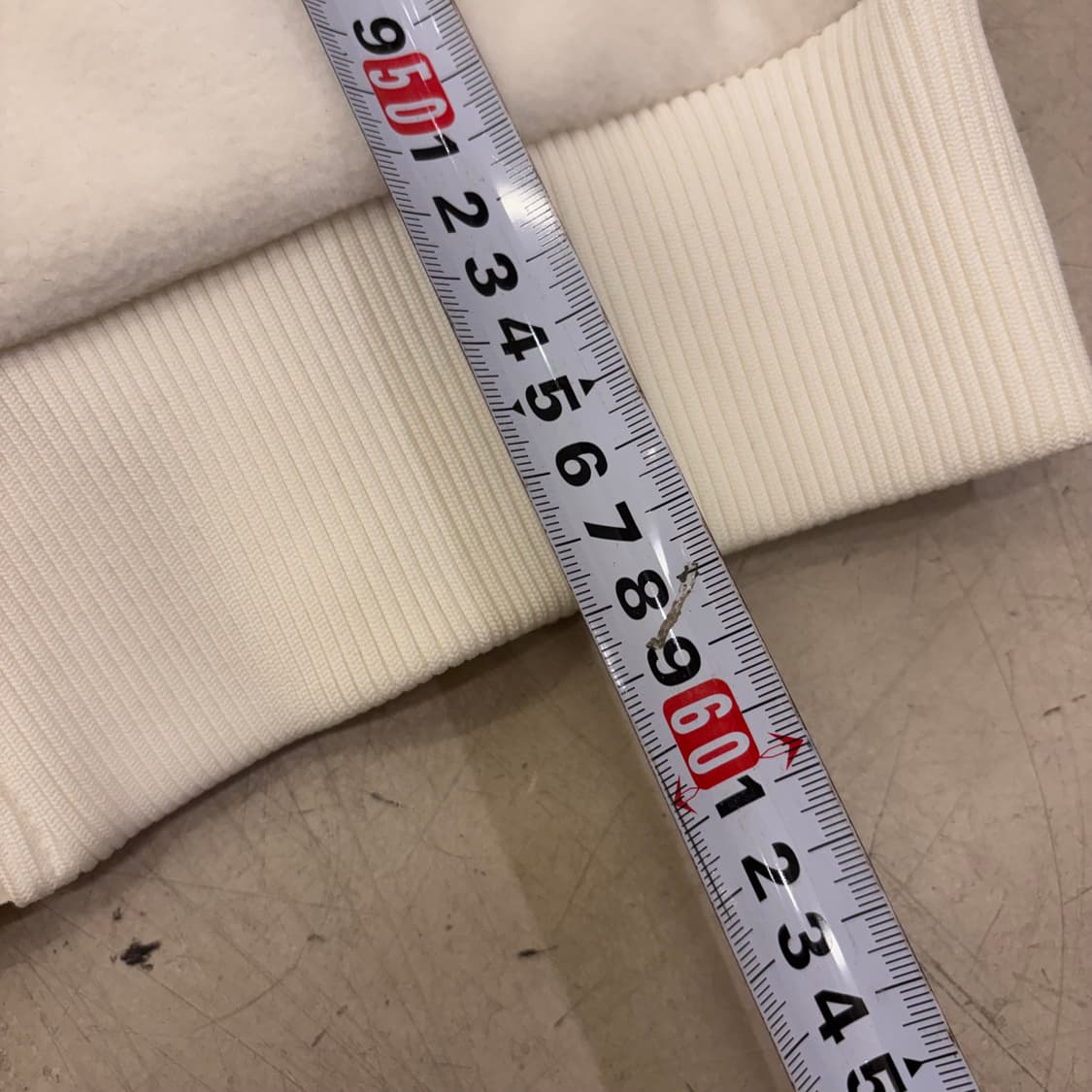 르꼬끄 화이트 빅로고 플리스 후드집업 상품이미지4