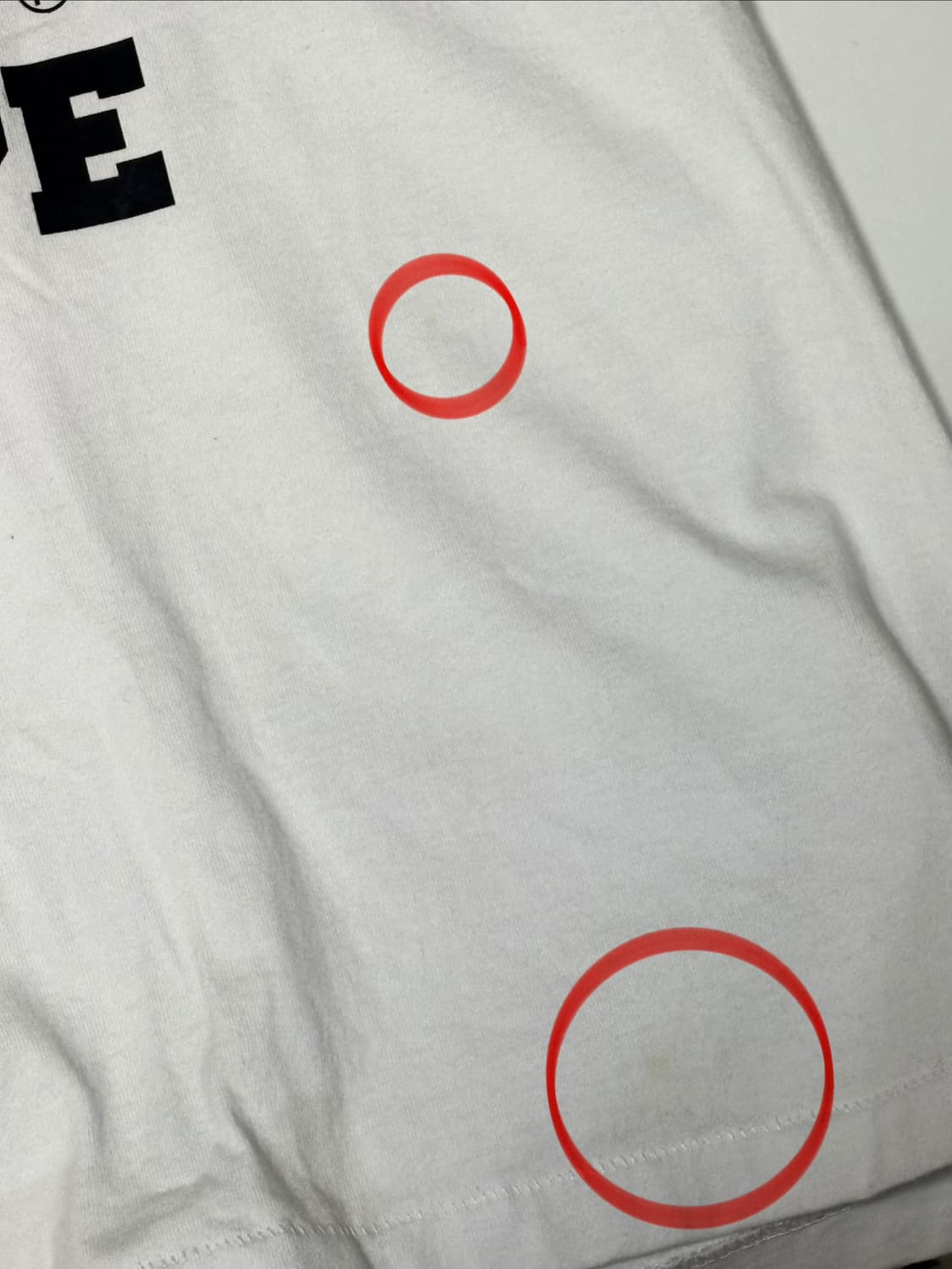 베이프 카모 컬리지 로고 반팔티 상품이미지2