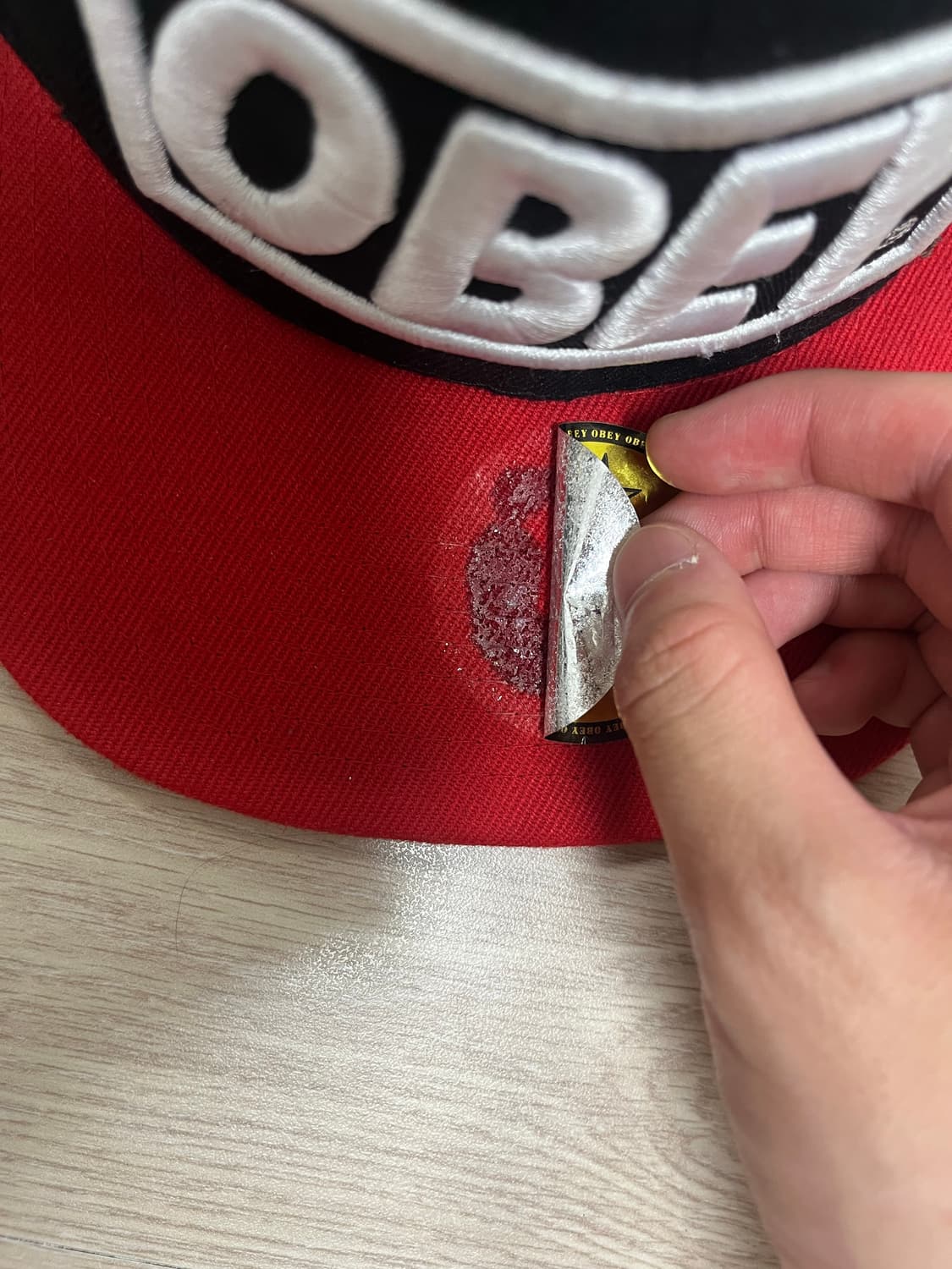 오베이 스냅백 상품이미지3