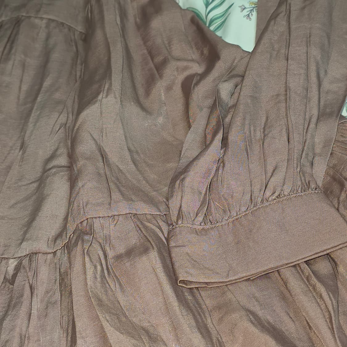 GRL 일본빈티지)새틴 퍼프 등리본 갸루고딕 플레어 캉캉 모리걸미니원피스 상품이미지6