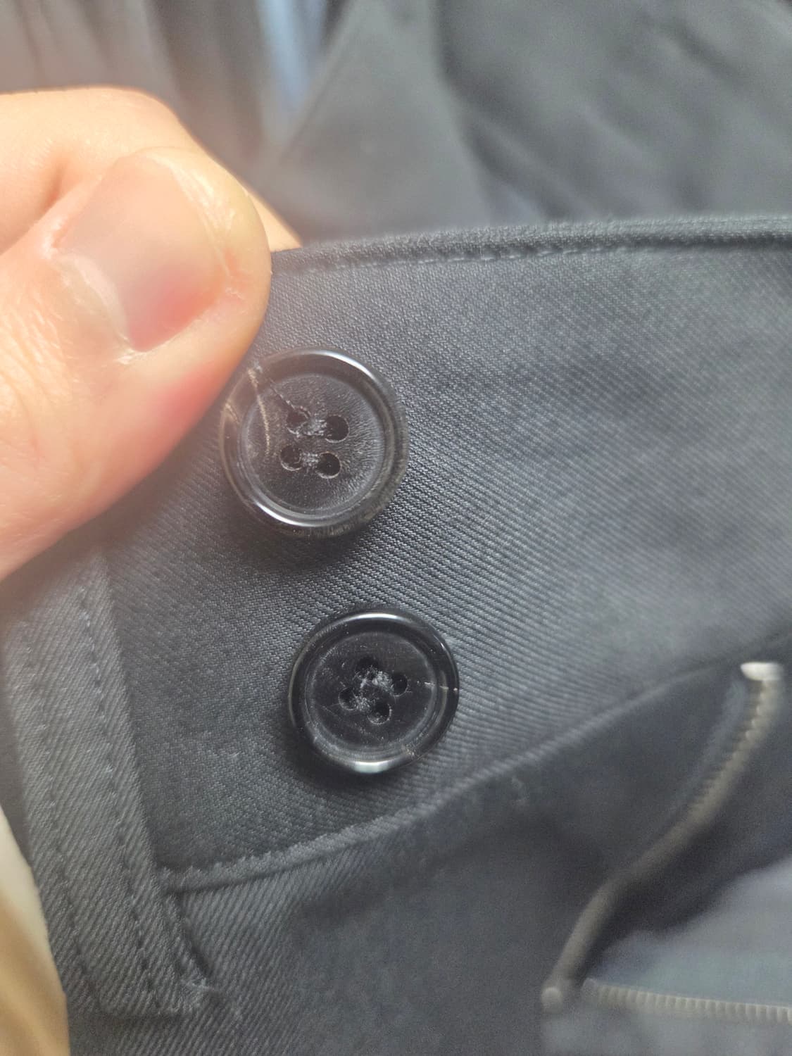 어나더오피스 산티아고 슬랙스 스탠다드 차콜 00 상품이미지5