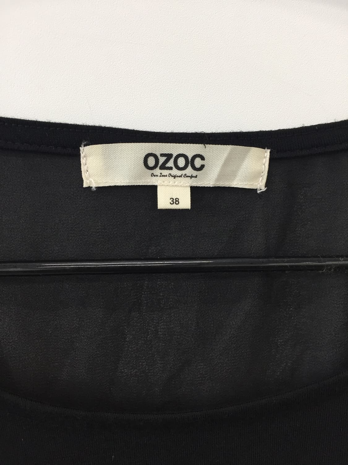 ‘OZOC Y2K Black Graphic T-Shirt 상품이미지6