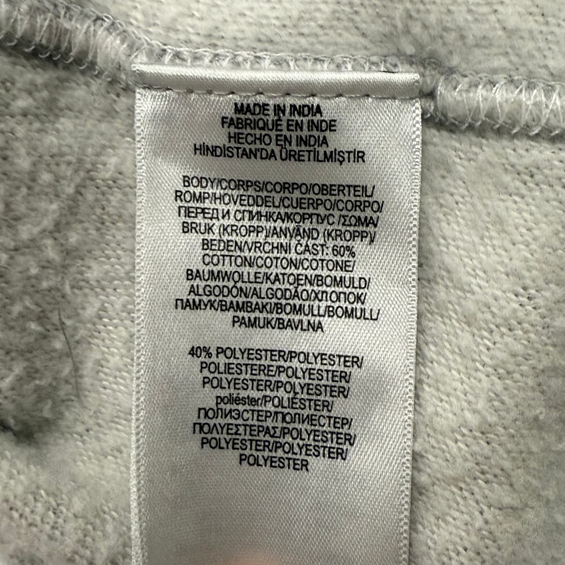 폴로 랄프로렌 그레이 후드집업 상품이미지6