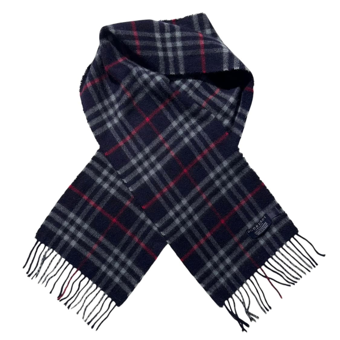 버버리 캐시미어 100% 체크 미니사이즈 머플러 목도리 상품이미지2