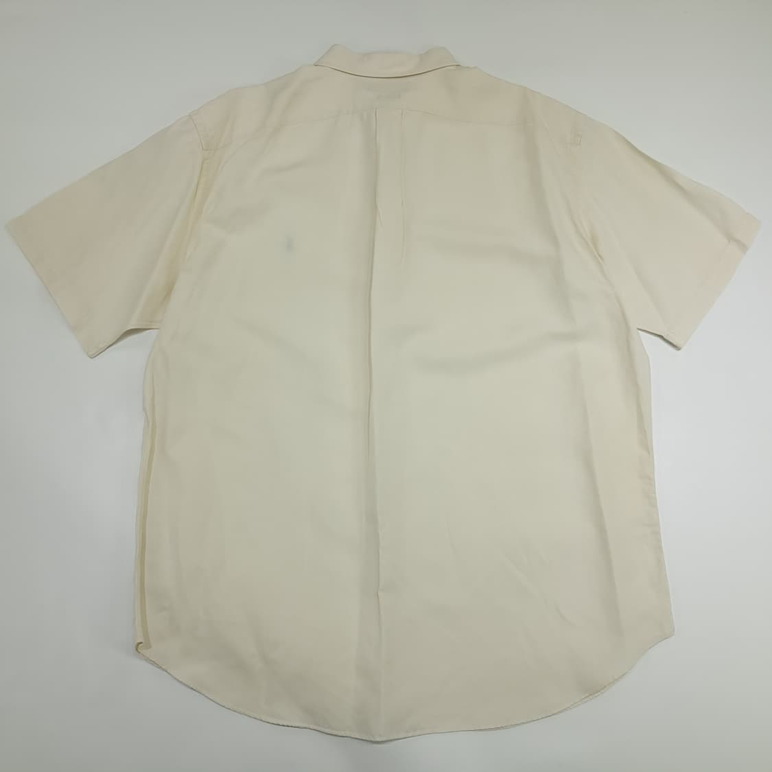 Co817 2XL Tall 폴로 랄프로렌 아이보리 실크린넨 반팔 셔츠 상품이미지7