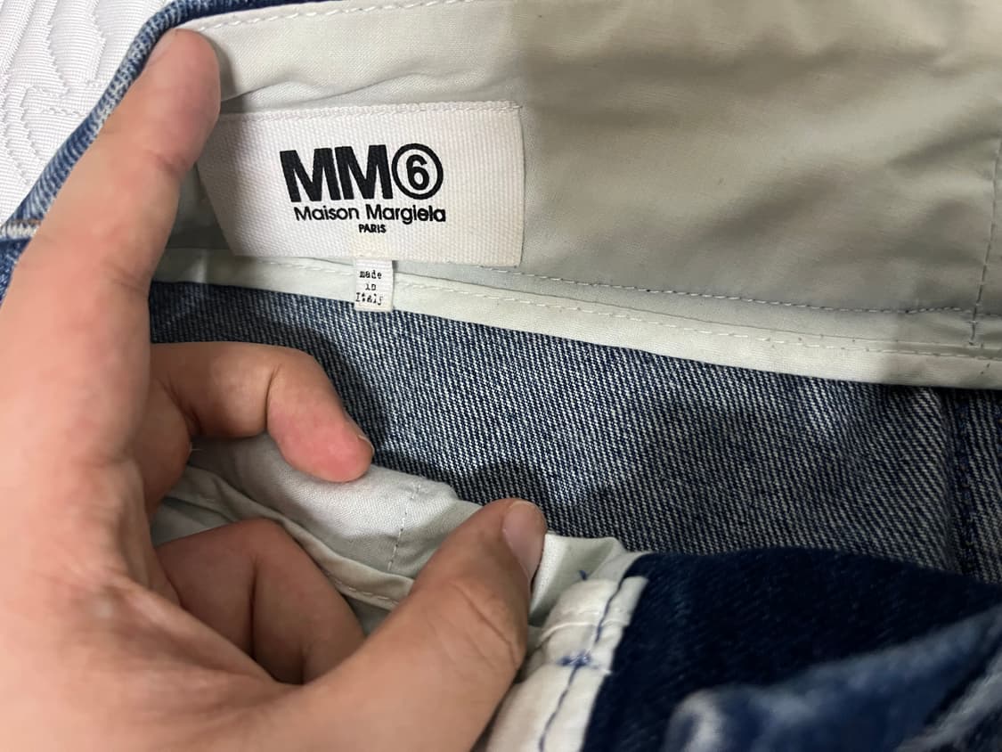 Maison Margiela Blue Snake Print jean s 상품이미지3