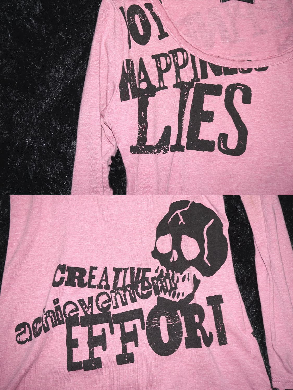 (lazy daisy) punk skull web t  상품이미지5