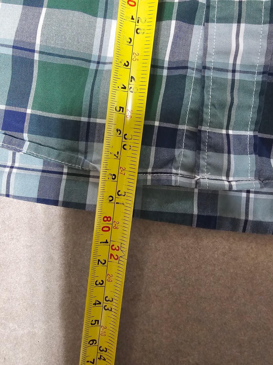 유니클로 체크 남방 L사이즈 상품이미지5