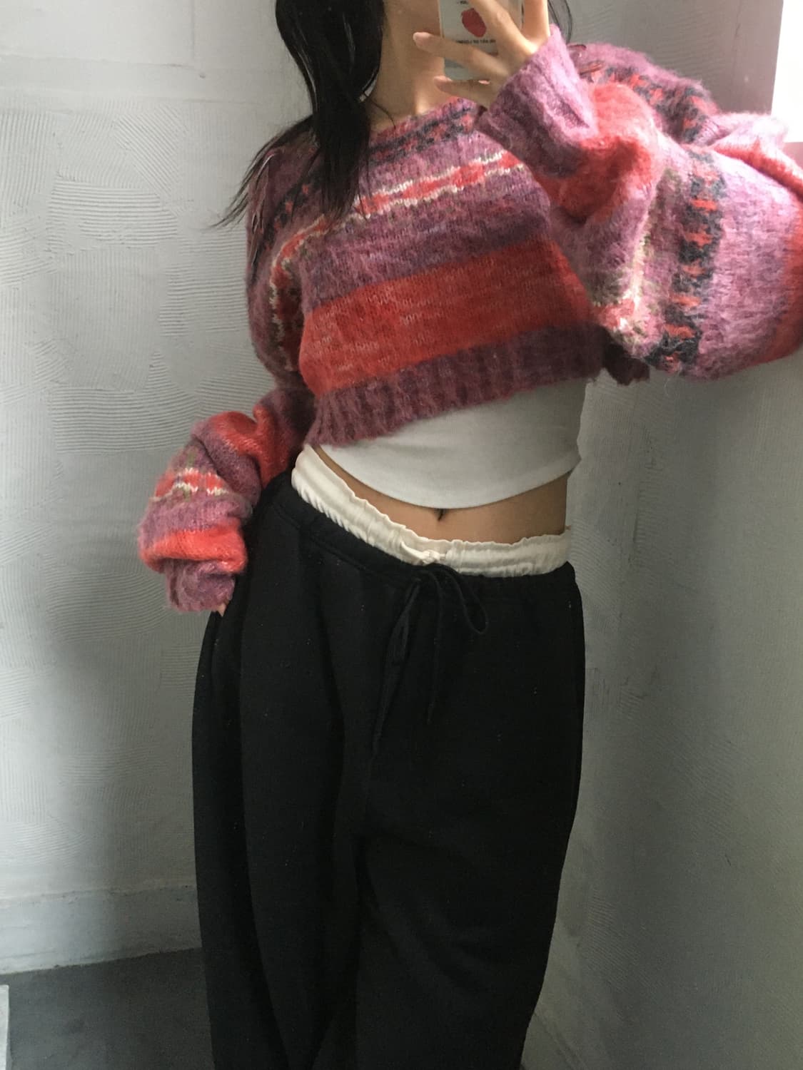 Perverze 퍼버즈 크롭 니트  상품이미지2