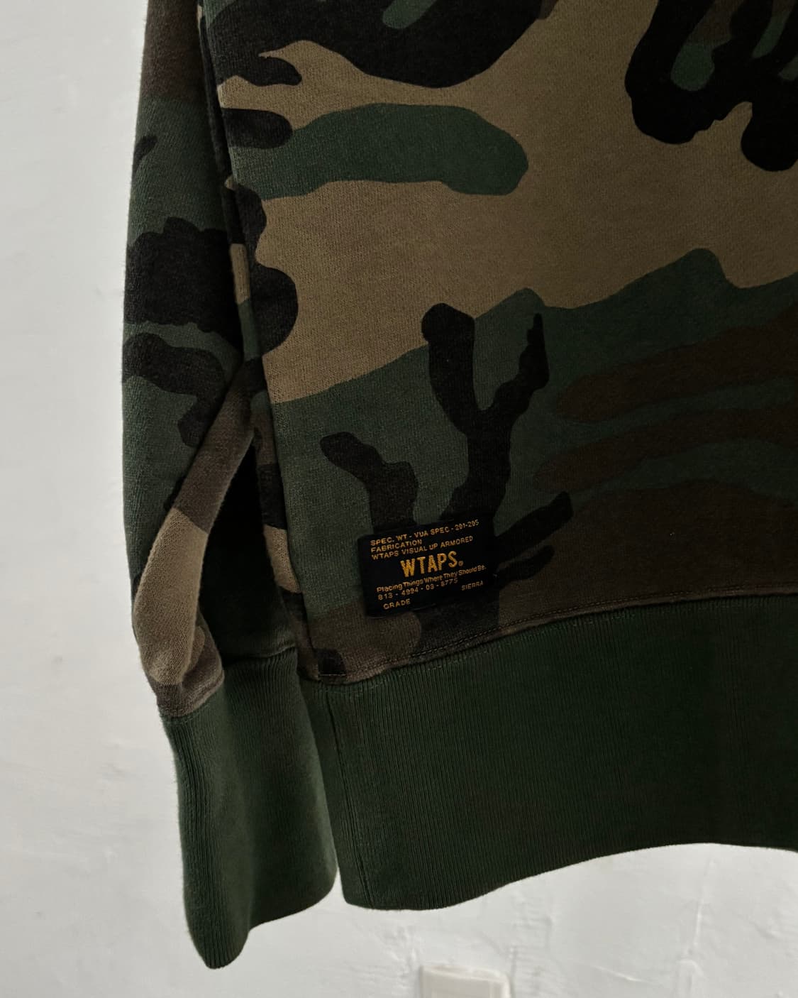 WTAPS 카모 로고 맨투맨 상품이미지4