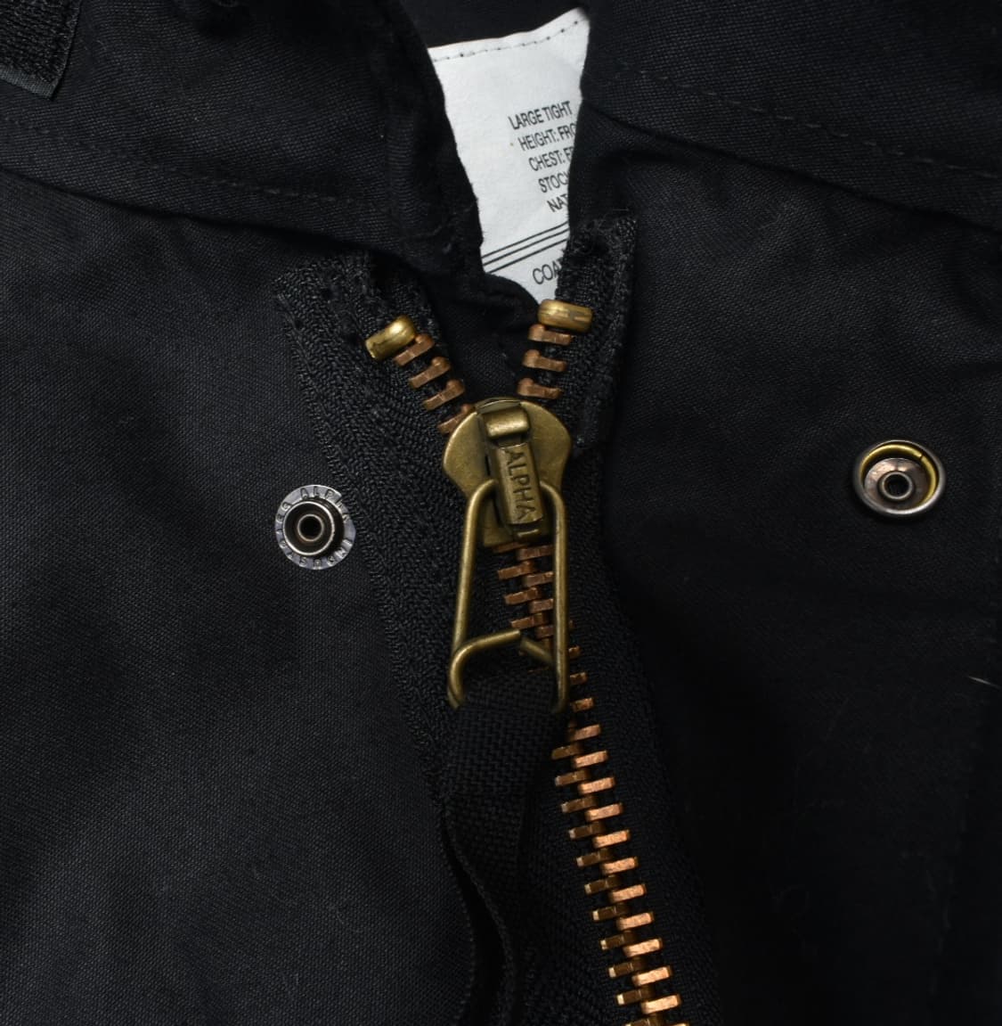 알파인더스트리 M65 야상 점퍼 필드 자켓 L/S  N0654 상품이미지7