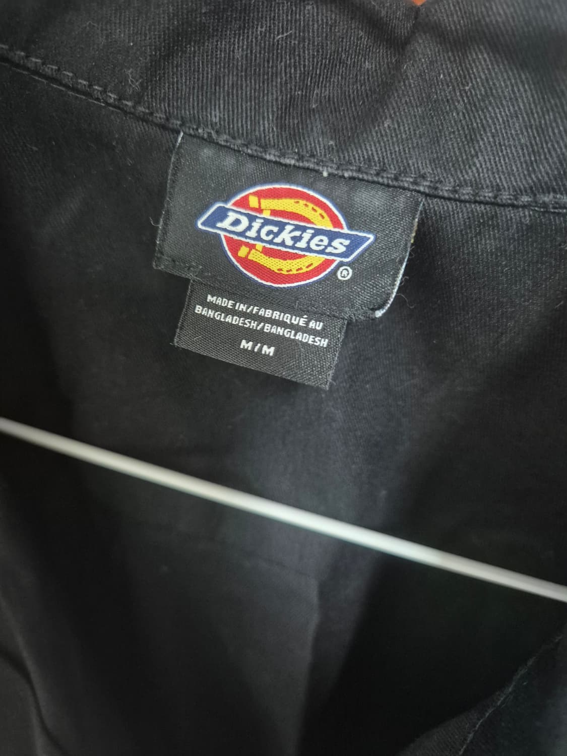 디키즈 블랙 크롭 워크셔츠 상품이미지2