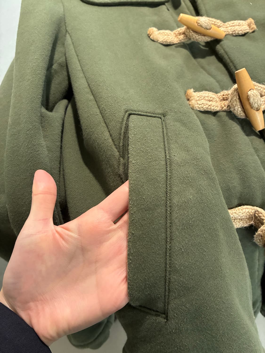 꼼데가르송 후드 코트 상품이미지10