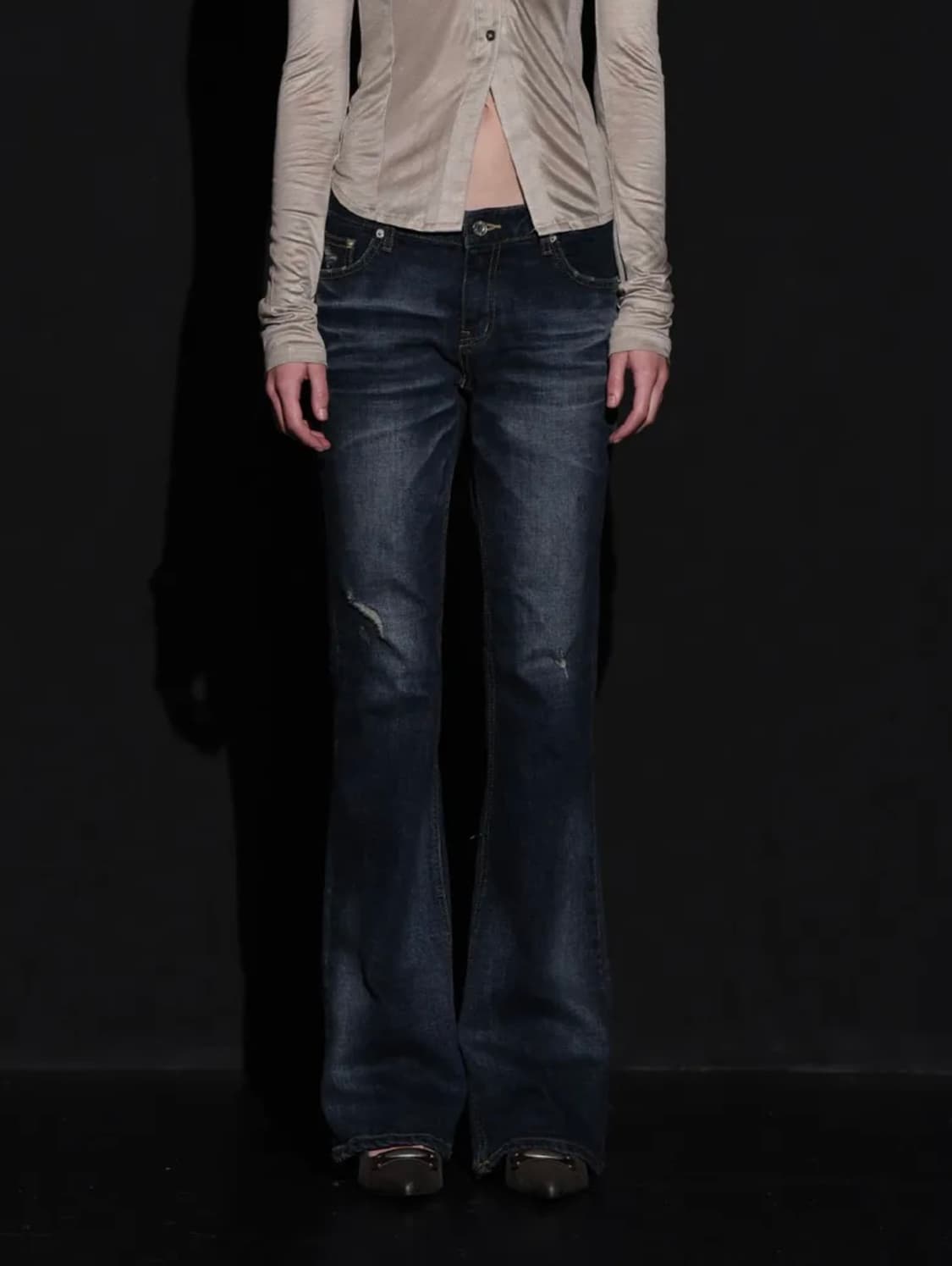 보헤미안서울 부츠컷 팬츠 상품이미지5