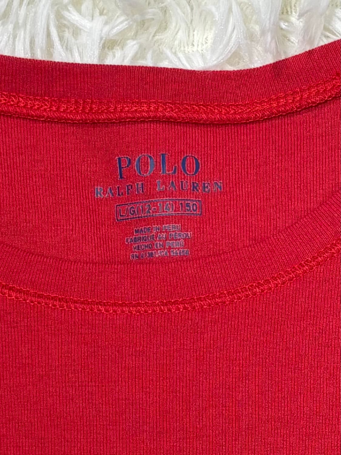 폴로랄프로렌 네이비포니 레드 반팔 상품이미지6