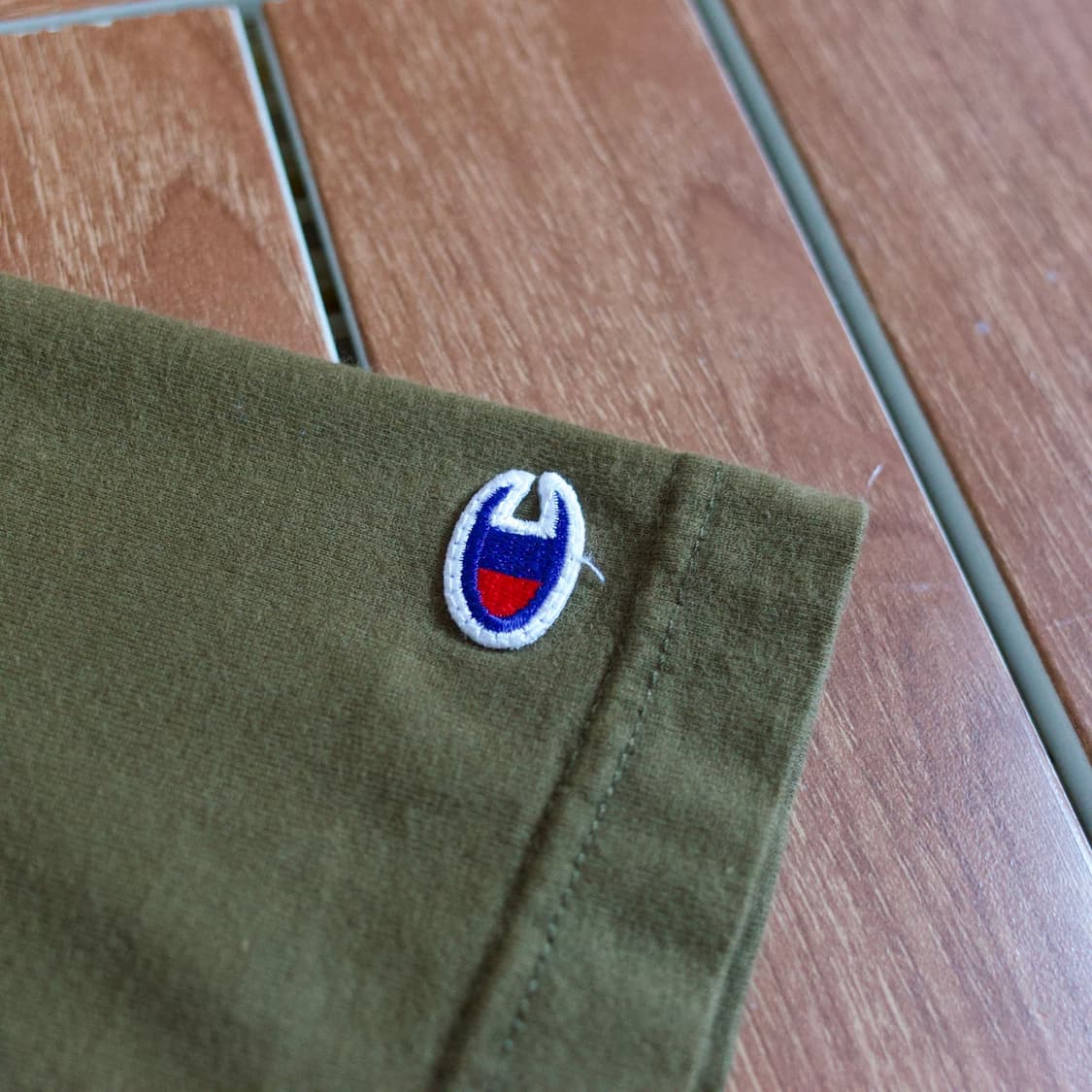 Champion logo cotton 1/2 tee 상품이미지4