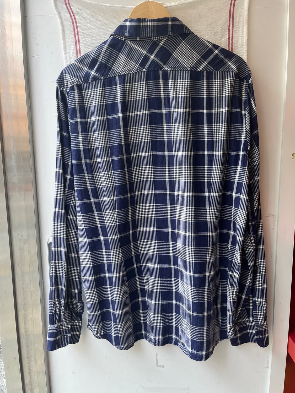 디젤 체크 셔츠 상품이미지3