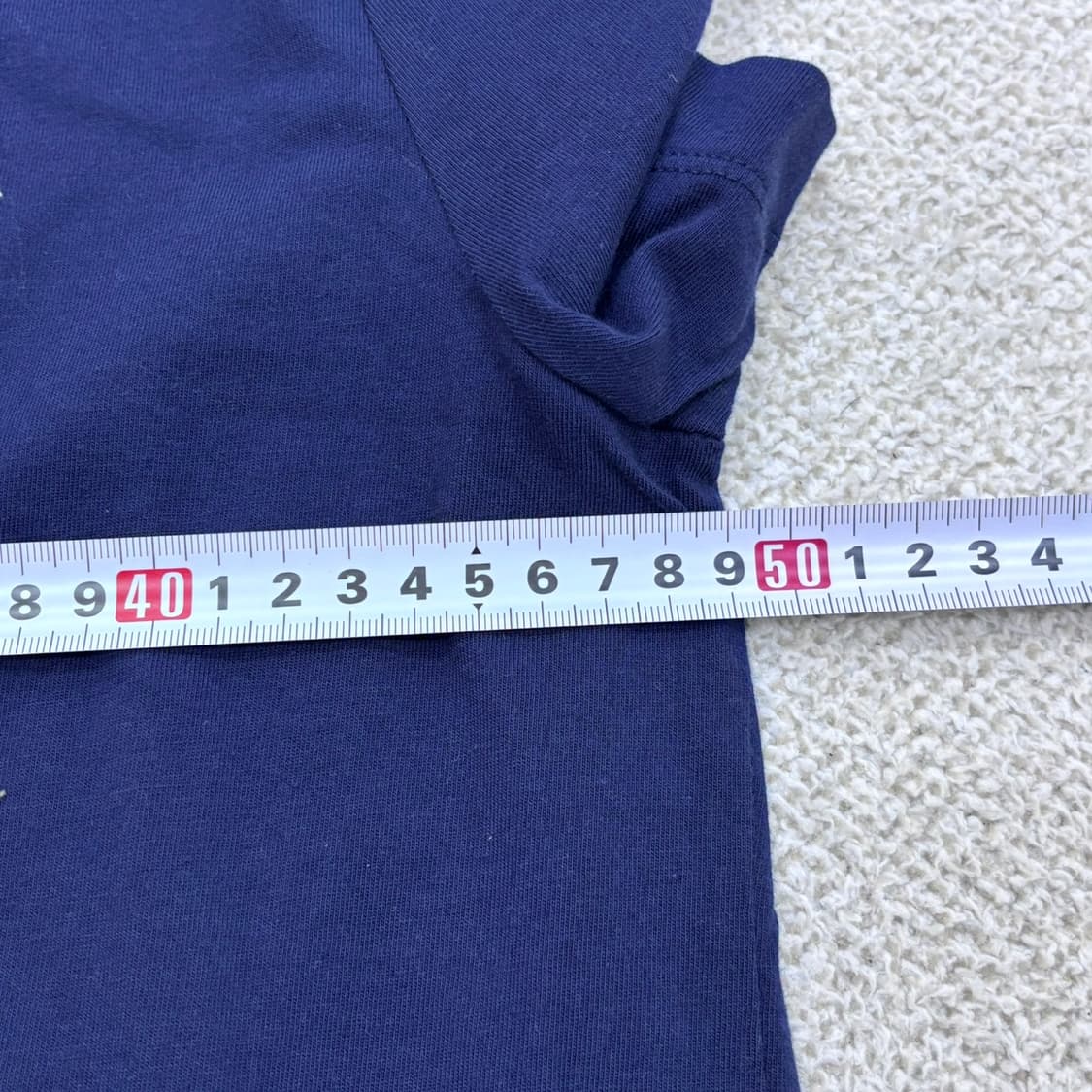 M 타미힐피거 네이비 반팔 티셔츠 0420E 상품이미지8