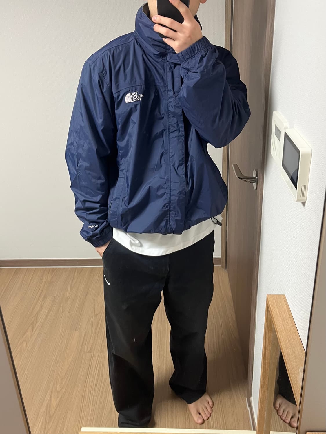 노스페이스 하이벤트 바람막이(네이비) 상품이미지2