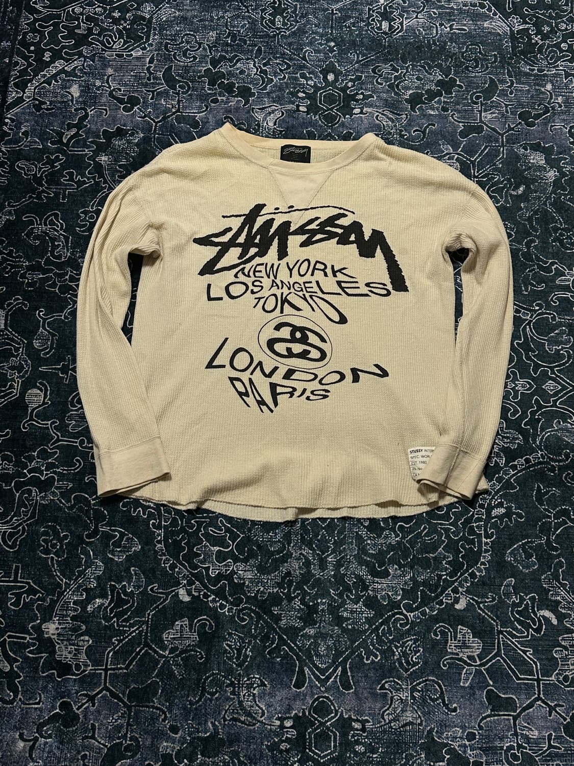 Archive stussy long sleeve 상품이미지1