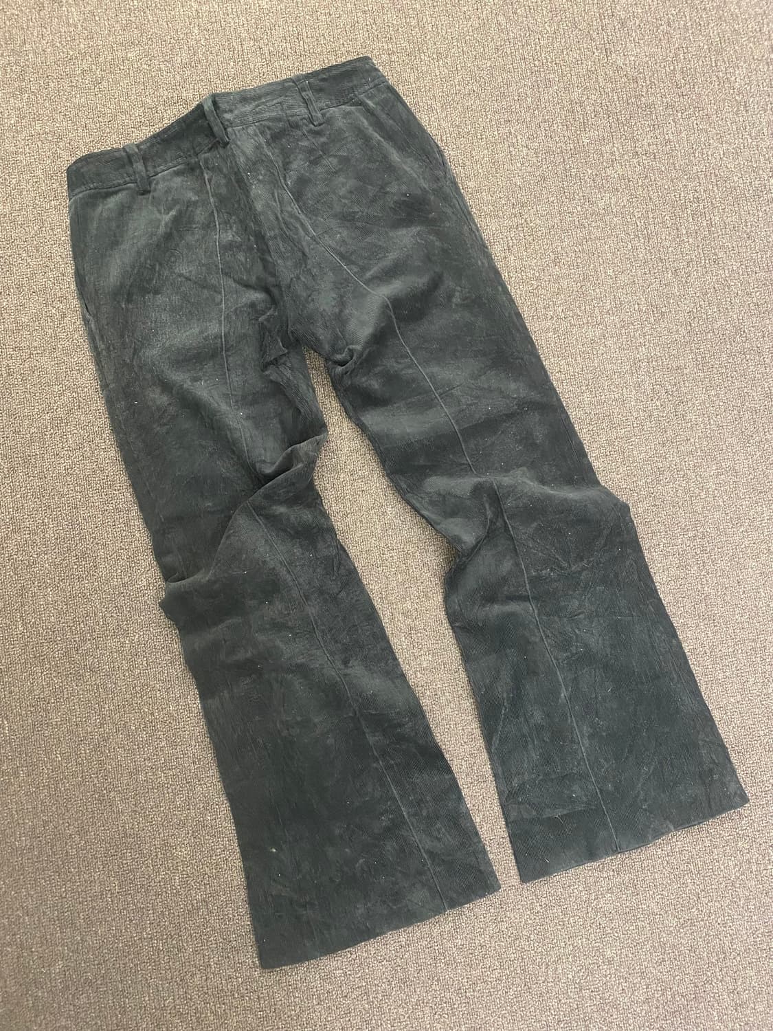 9)꼼데가르송 여성 부츠컷 코듀로이 팬츠 상품이미지5