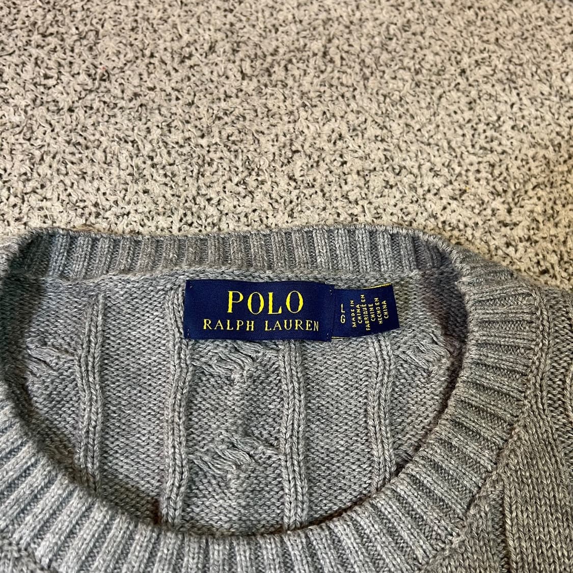 폴로 랄프로렌 케이블 니트 상품이미지3