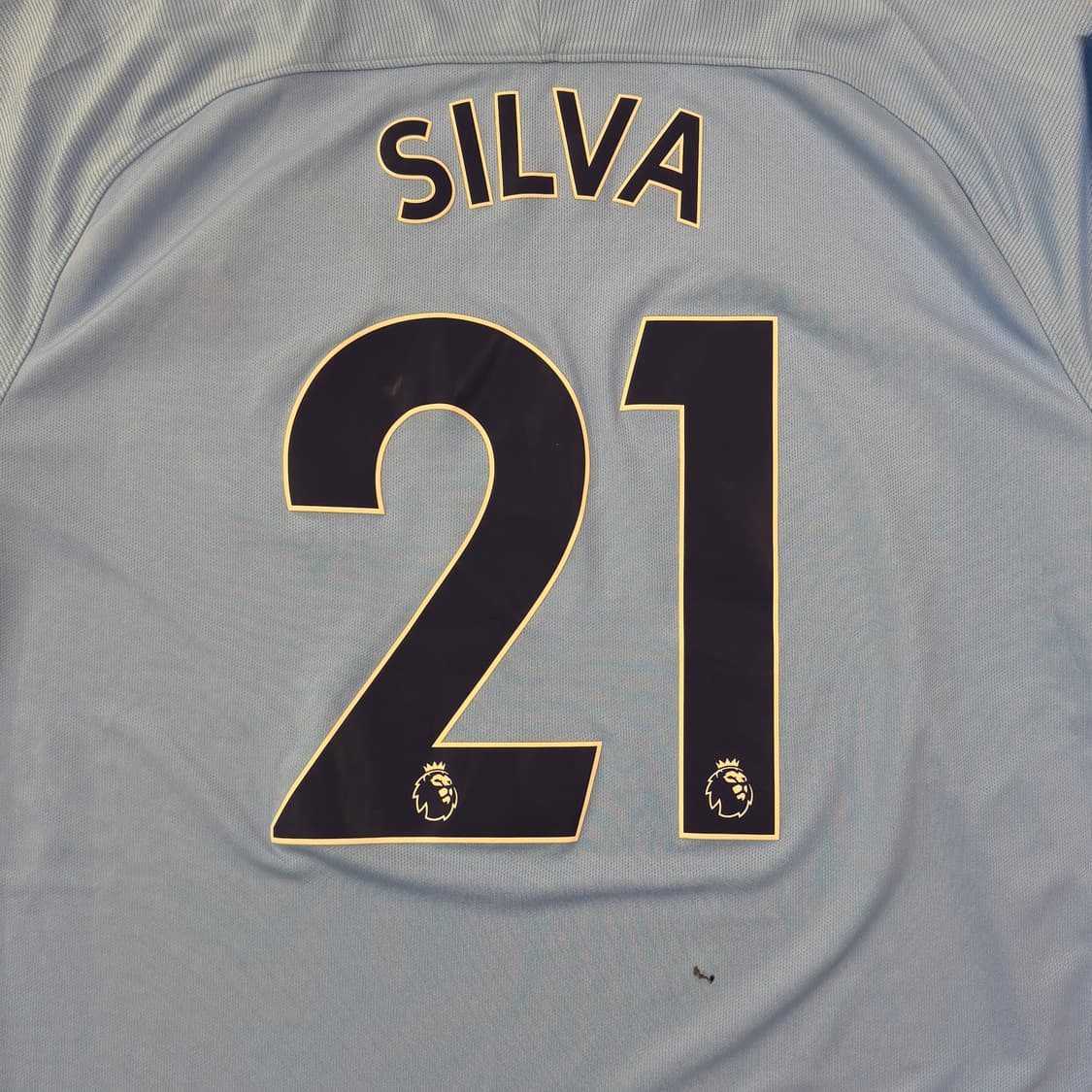 17-18 맨시티 홈 다비드 실바 유니폼 상품이미지2