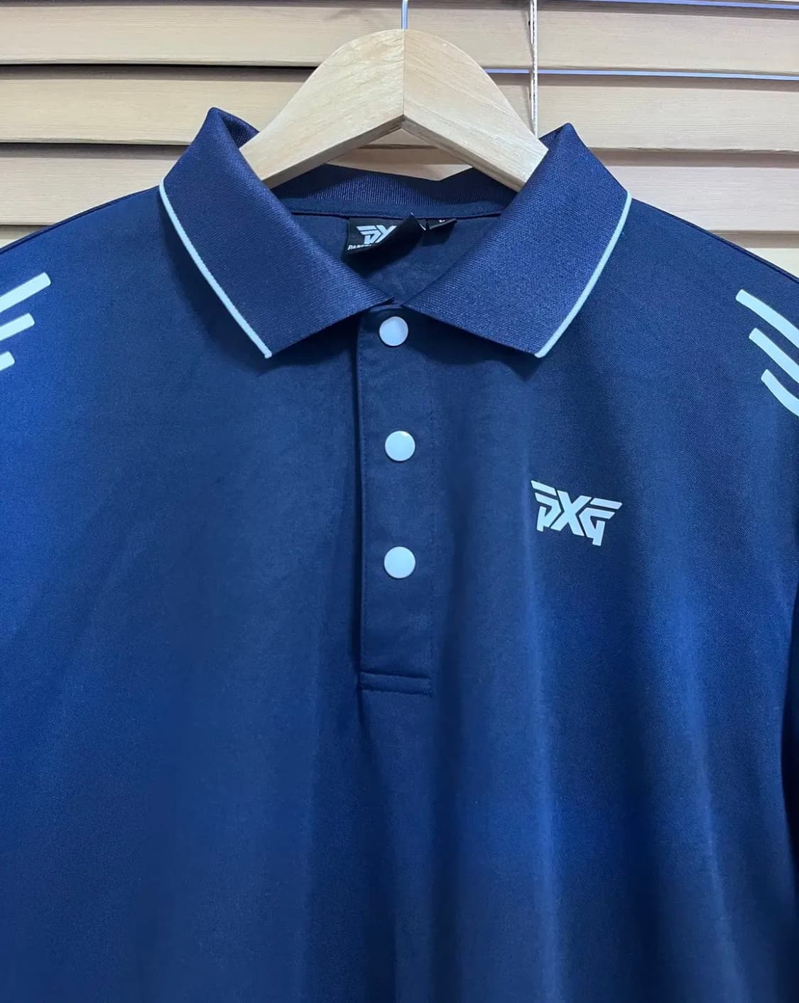 PXG 남성 네이비PK반팔티셔츠 상품이미지1