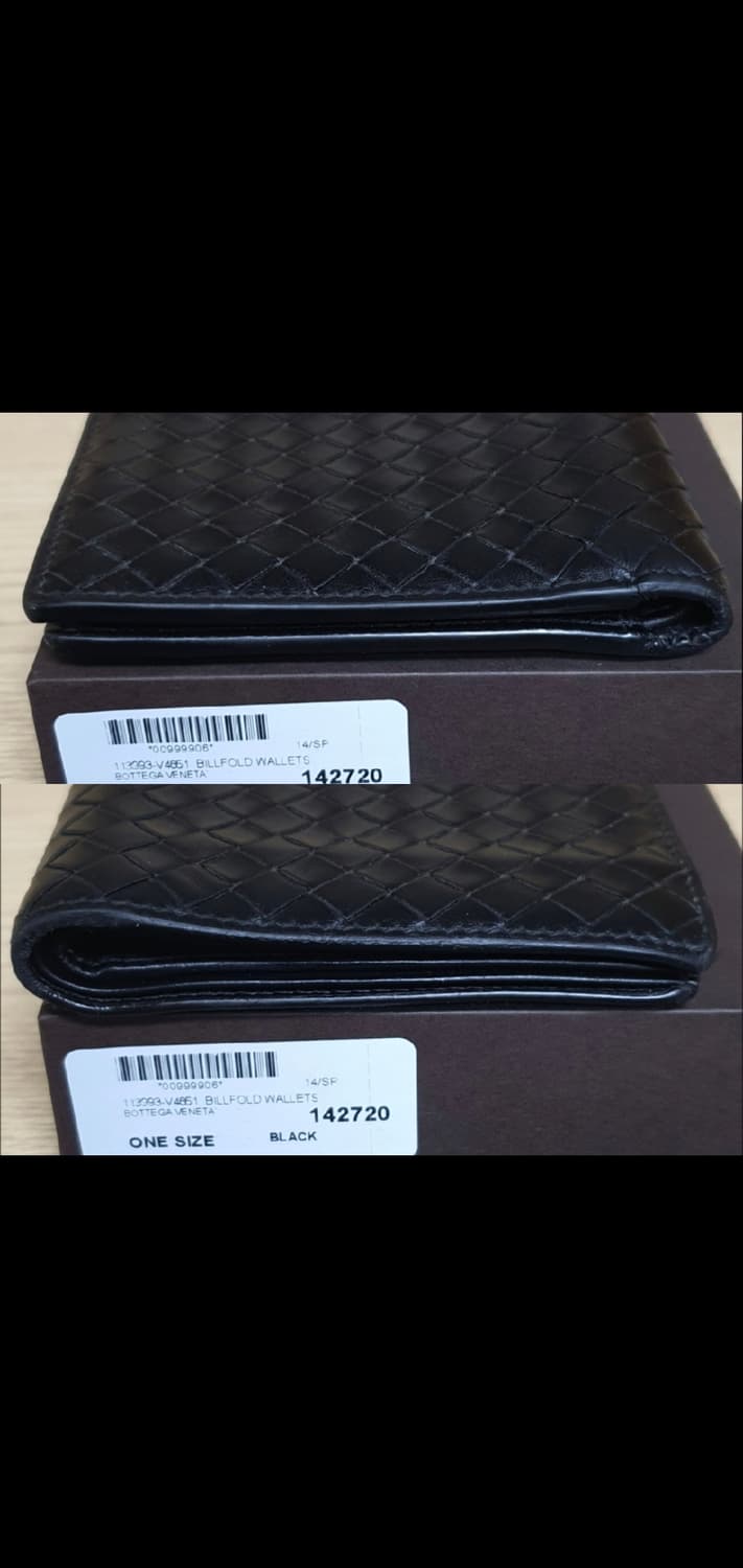 보테가베네타 반지갑/지갑 블랙 정품A급(감정O) 상품이미지7