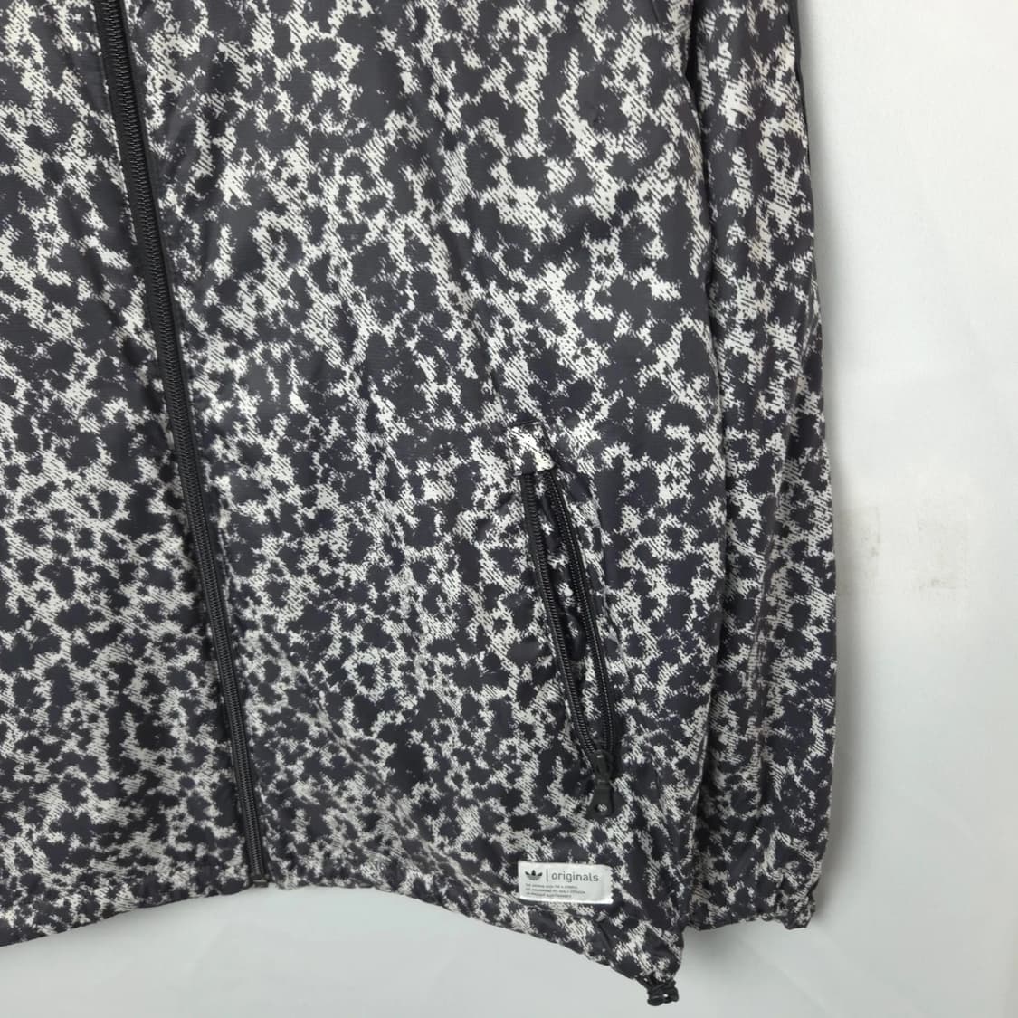 여S-M 아디다스 리버시블 레오파드 양면 트레이닝 트랙탑 집업 자켓 져지 상품이미지6