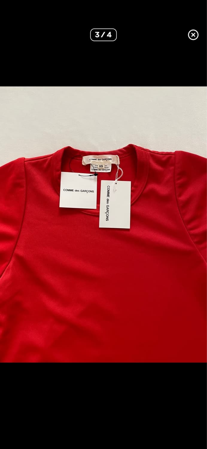 Comme des garçons red T-shirt 상품이미지3