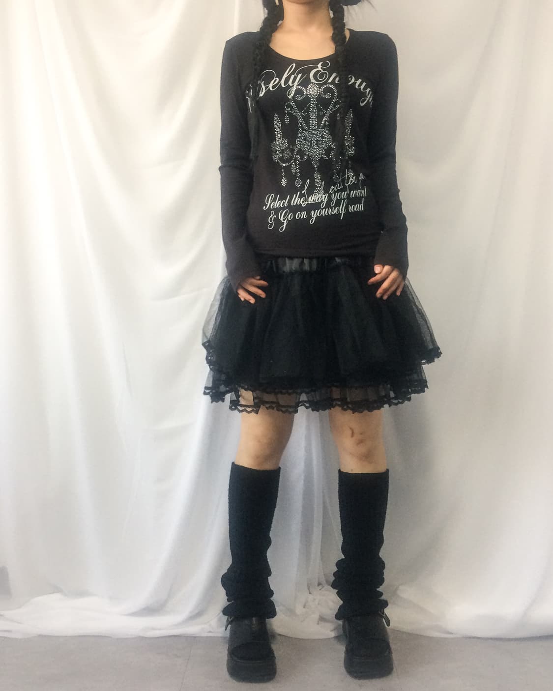 Lace sha mini skirt 상품이미지5